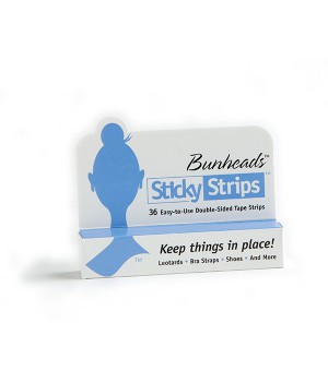 Bunheads sticky strips
