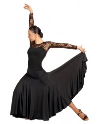 Capezio top long sleeve kant